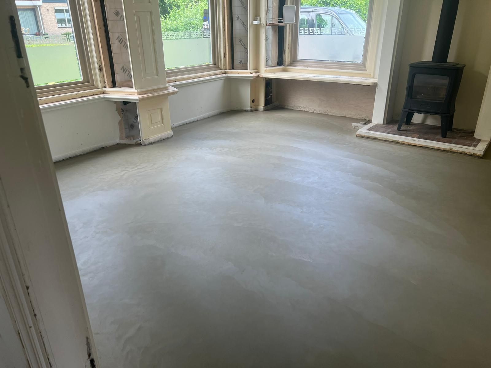 kleur beton geel